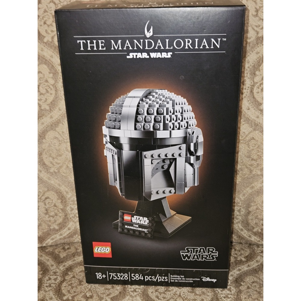 Legos New In Box THE MANDALORIAN HELMET Star Wars lego Set 548 PCS NIB